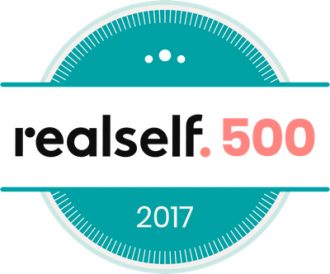 RealSelf 500 2017 badge