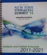 Cover: New York stem cell summit '11.