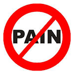 A NO-pain sign.