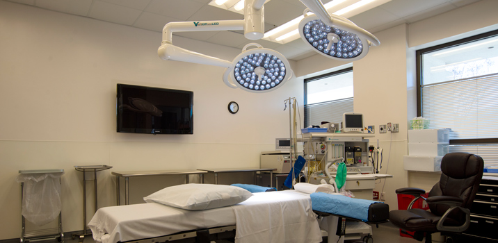 operating room at the surgical center in baltimore