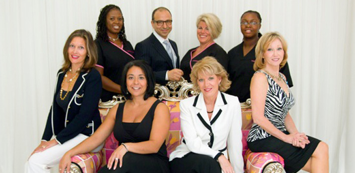 Group photo of the office and surgical staff