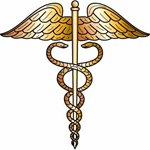 A medical symbol.