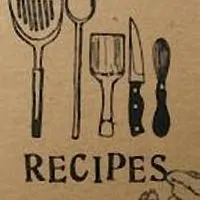 An illustration of the kitchen utensils needed for a recipe.